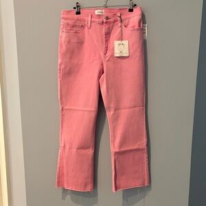 Pistola Pink Lennon High Rise Crop Boot jeans